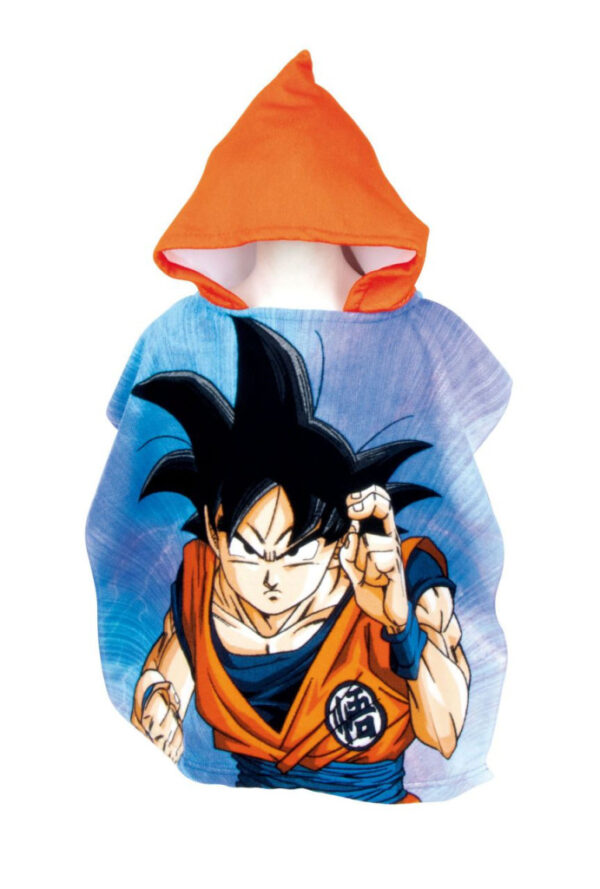 Dragon Ball Son Goku strand törölköző poncsó 55x110cm (Fast Dry) - Image 2