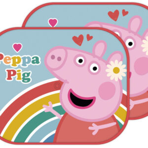 Peppa malac Rainbow napellenző ablakra 2 db-os