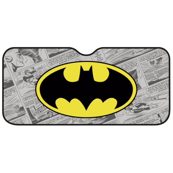 Batman alumínium autós napellenző, napvédő első szélvédőre 130x70 cm