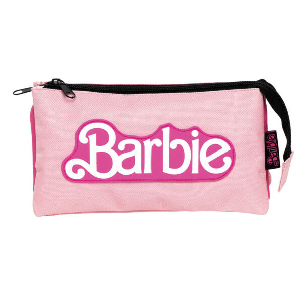 Barbie Pink 3 rekeszes tolltartó 21 cm - Image 2