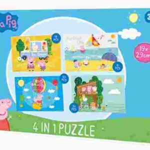 Peppa malac Summer puzzle 4 az 1-ben – Játékmancs