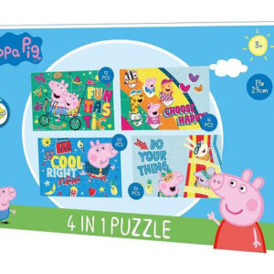 Peppa malac Fun puzzle 4 az 1-ben – Játékmancs