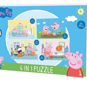 Peppa malac Home puzzle 4 az 1-ben – Játékmancs