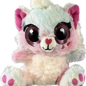 Ojo Pastel Cica plüss figura 15 cm