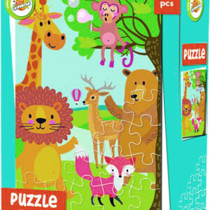 Állatos mini puzzle 35 db-os