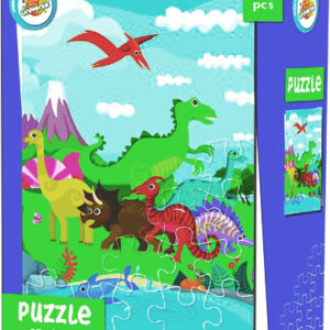 Dinoszaurusz mini puzzle 35 db-os