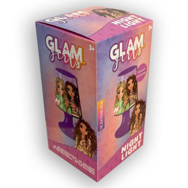 Glam Girls Team mini LED asztali lámpa - Image 4