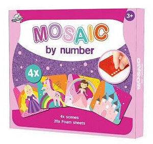 Hercegnő Magic habszivacs mozaikos kreatív szett – Játékmancs