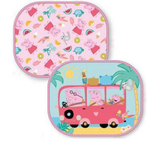 Peppa malac Travel napellenző ablakra 2 db-os