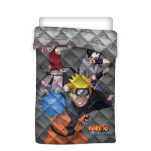 Naruto Team 7 steppelt ágytakaró, paplan 140x200cm