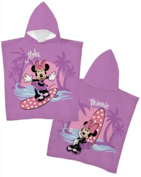 Disney Minnie Aloha strand törölköző poncsó 55x110 cm (Fast Dry)