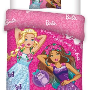 Barbie Dream gyerek, ovis ágyneműhuzat 100×140 cm, 40×45 cm