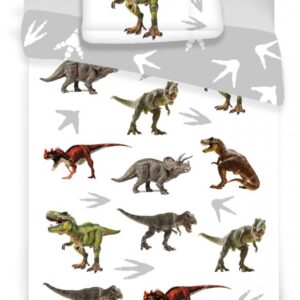 Dinoszaurusz Species gyerek, ovis ágyneműhuzat 100×140cm, 40×45 cm