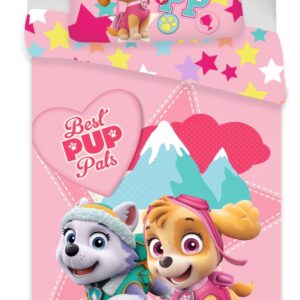 Mancs Őrjárat Best Pup Pals gyerek, ovis ágyneműhuzat 100×135cm, 40×60 cm