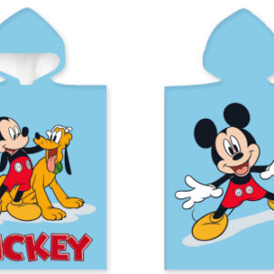 Disney Mickey, Pluto strand törölköző poncsó 50x100 cm