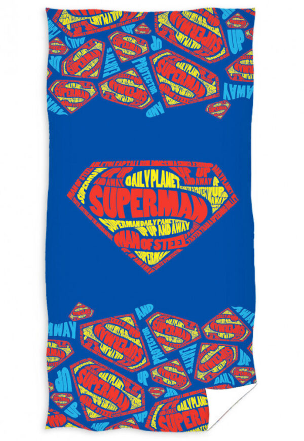Superman fürdőlepedő, strand törölköző 70*140cm