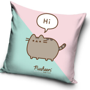 Pusheen Hi párnahuzat 40 x 40 cm – Játékmancs