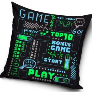 Gamer párna, díszpárna 40*40 cm