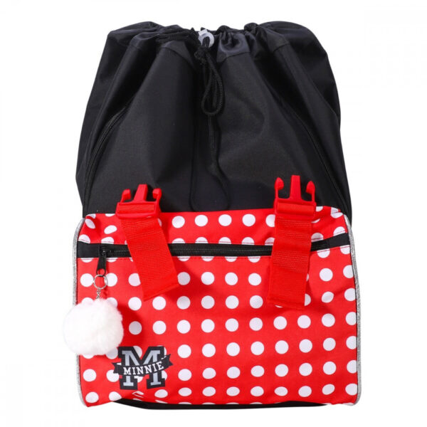 Disney Minnie iskolatáska, táska Pomponnal, 42 cm - Image 2