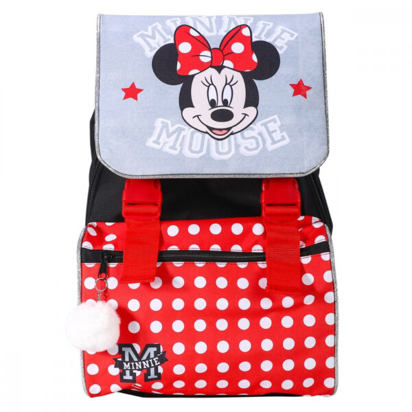 Disney Minnie iskolatáska, táska Pomponnal, 42 cm - Image 4