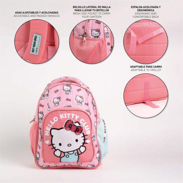 Hello Kitty Club iskolatáska, táska 42 cm - Image 3