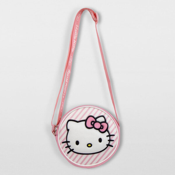 Hello Kitty Face 3D oldaltáska, válltáska - Image 3