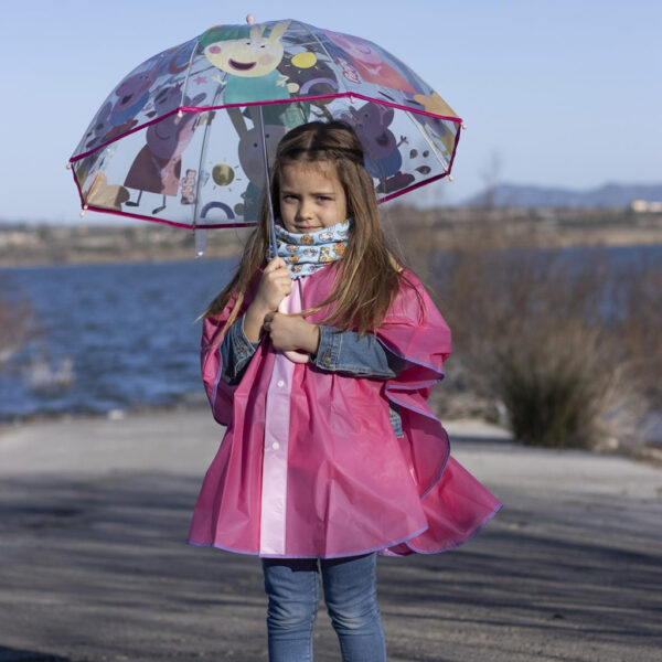 Peppa malac Buddies gyerek átlátszó esernyő Ø71 cm - Image 5