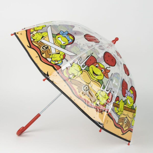 Tini Nindzsa Teknőcök Pizza gyerek átlátszó esernyő Ø71 cm - Image 5