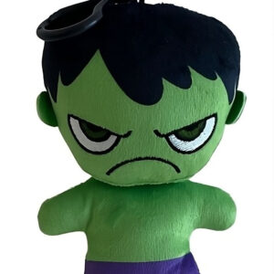 Bosszúállók Hulk 2D plüss figura akasztóval 13 cm