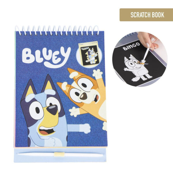 Bluey Bingo scratch képkarcoló és színező szett - Image 2