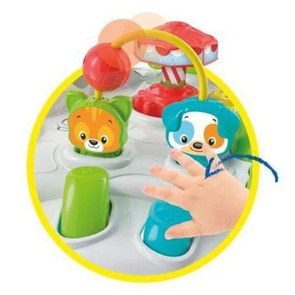 Színes készségfejlesztő interaktív játszópark Activity Table Clementoni - Image 3
