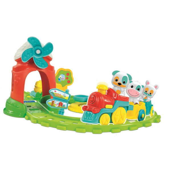 Interaktív farm, Choo-Choo kisvonat szett Clementoni - Image 2