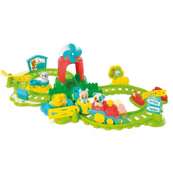 Interaktív farm, Choo-Choo kisvonat szett Clementoni - Image 3
