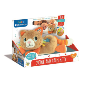 Cicás Tummy-Time elalvást segítő plüss játék Clementoni
