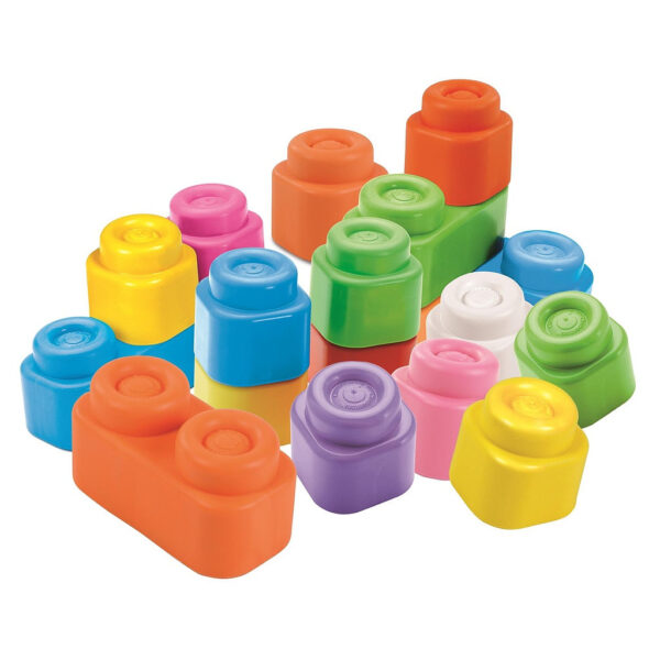 Színes Clemmy puha építőkocka 20 db-os Clementoni - Image 2