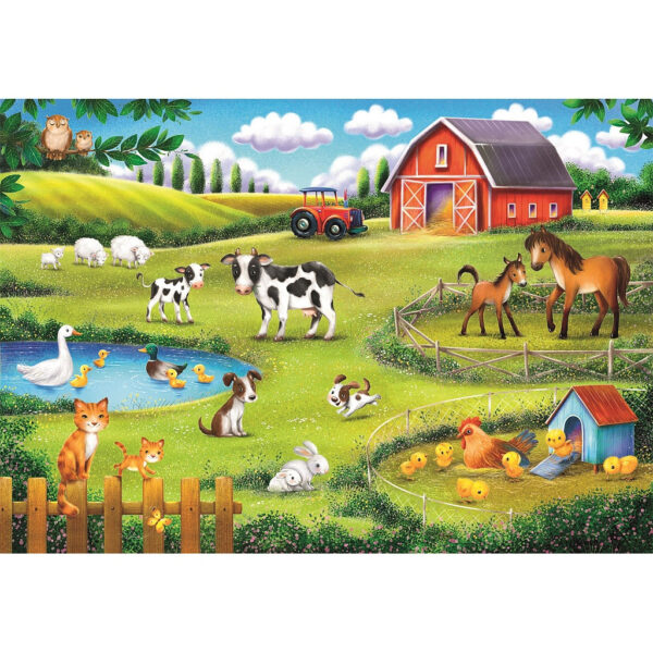 Állatos Farm 30 db-os puzzle Clementoni - Image 2