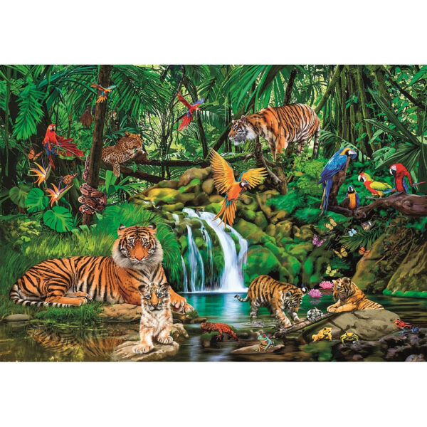 Állatos Jungle Retreat 300 db-os puzzle Clementoni - Image 2