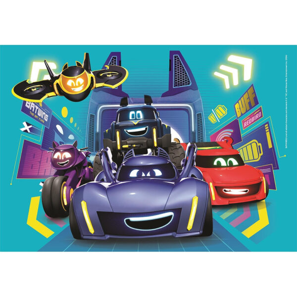 Batman Batwheels 2x60 db-os puzzle Clementoni - Image 2