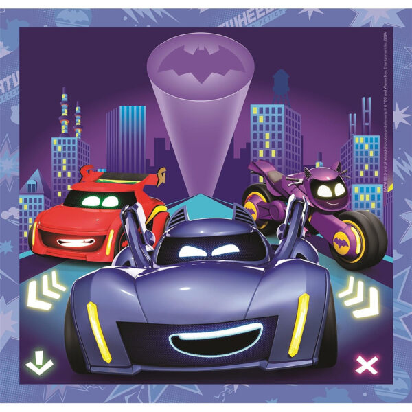 Batman Batwheels 3x48 db-os puzzle Clementoni - Image 2