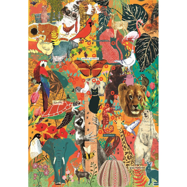 Állatos Botanics 1000 db-os Compact puzzle Clementoni - Image 2