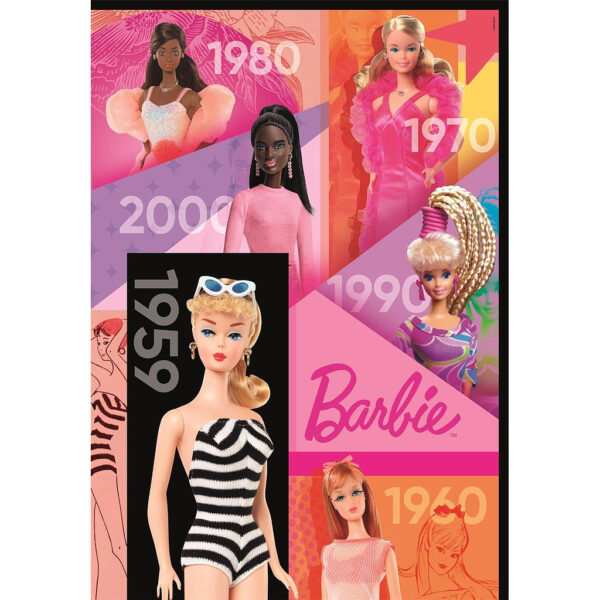 Barbie Years 1000 db-os Compact puzzle Clementoni - Image 2