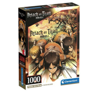 Attack on Titan Defenders 1000 db-os puzzle Clementoni – Játékmancs