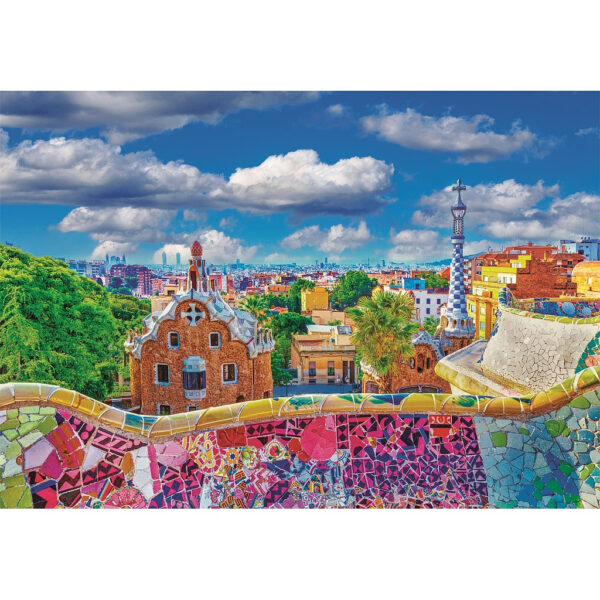 Barcelona Park Güell 1000 db-os puzzle Clementoni - Image 2