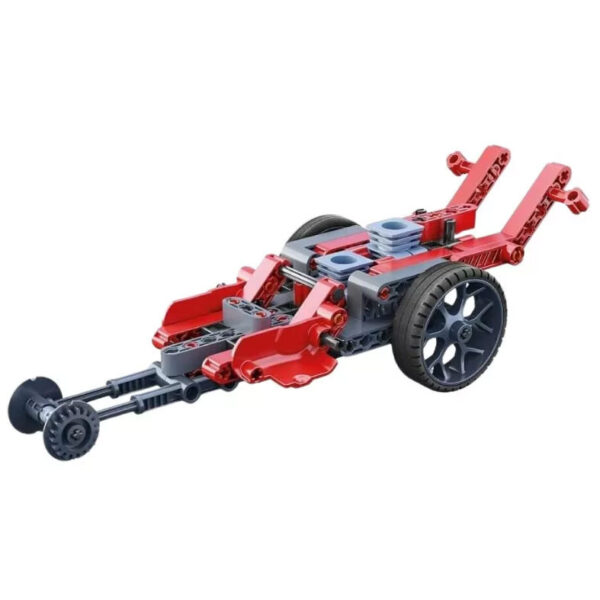 Motor és Versenyautó Roadster and Dragster építőjáték Clementoni - Image 3