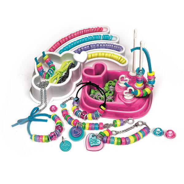 Crazy Chic Rainbow karkötő készítő kreatív szett Clementoni - Image 2