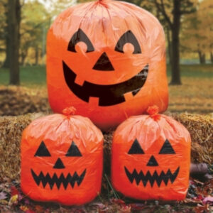 Halloween Orange dísz lombzsák 3 db-os szett – Játékmancs