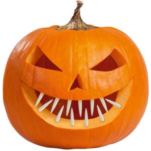 Tök Scary dekorációs fogak 12 db-os – Játékmancs
