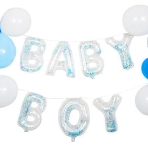 Baby Boy fólia lufi, léggömb szett
