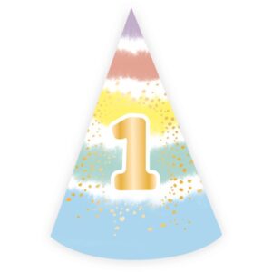 Első születésnap Rainbow party kalap