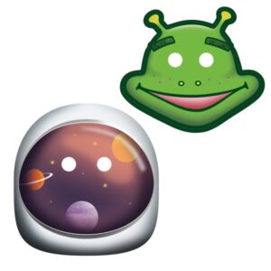 Űr Rocket maszk